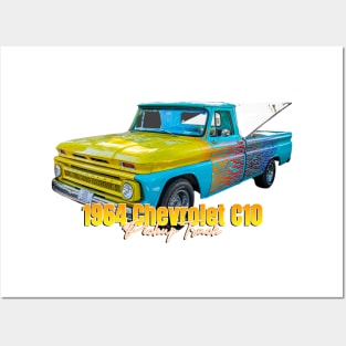 1964 Chevrolet C10 Pickup Truck Posters and Art